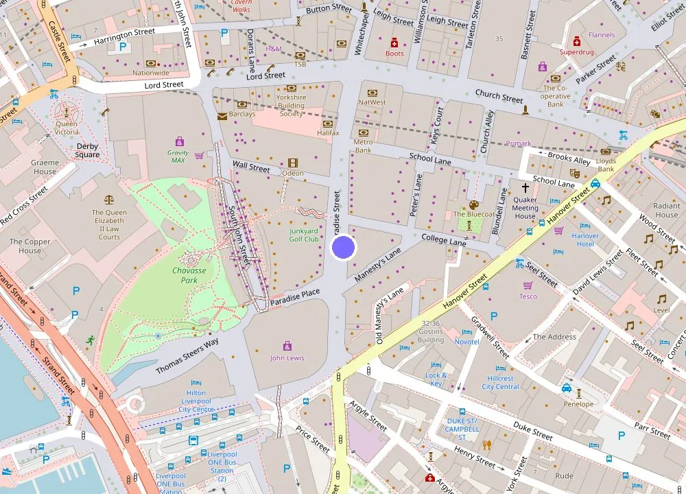 Map: Cove Paradise Street